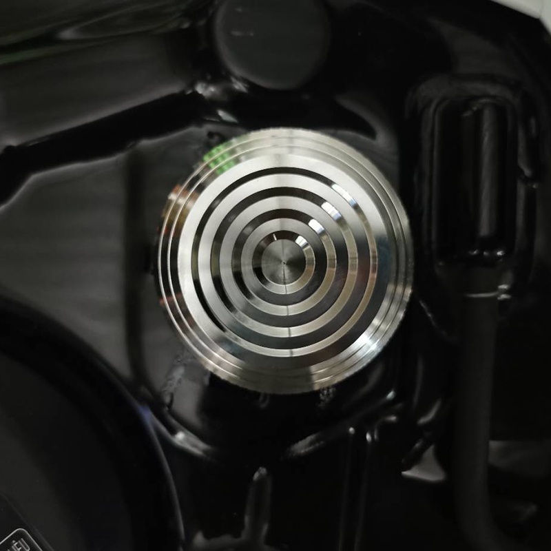 Nắp Xăng Inox 304 CNC mẫuThái mới nhất gắn được nhiều loại xe máy