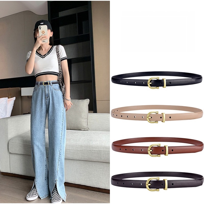 Thắt lưng nữ,dây nịt da khóa kim loại cao cấp phong cách trẻ trung thanh lịch mã TL01