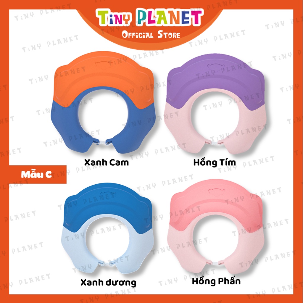 [3 MẪU] Mũ gội đầu mũ tắm nón tắm ngăn nước vào mắt và tai khi tắm cho bé sơ sinh đến 6 tuổi