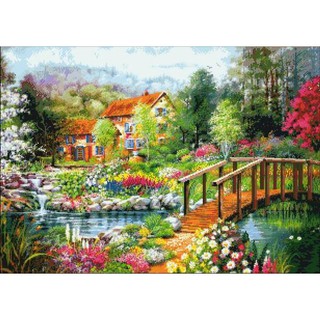 Tranh Thêu Chữ Thập Bridges RY1698 (KHÁCH TỰ THÊU) KT:80X59CM