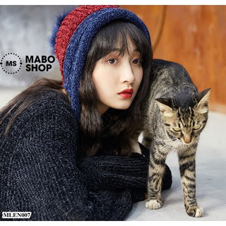 (Mẫu mới 2020) Mũ len nữ thời trang MLEN007