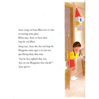 Sách Ehon Nhật Bản - Em Gái Bị Ốm