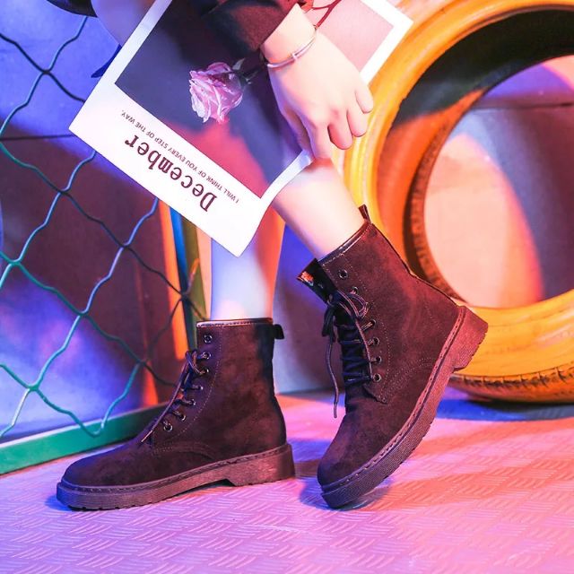 HÀNG CÓ SẴN boot cổ cao da lộn
