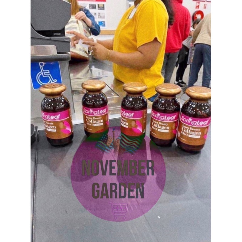 (3/24 Úc) VIÊN UỐNG ĐẸP DA COLLAGEN SPRING LEAF INNER BEAUTY 6 IN 1 lọ 90 viên | BigBuy360 - bigbuy360.vn