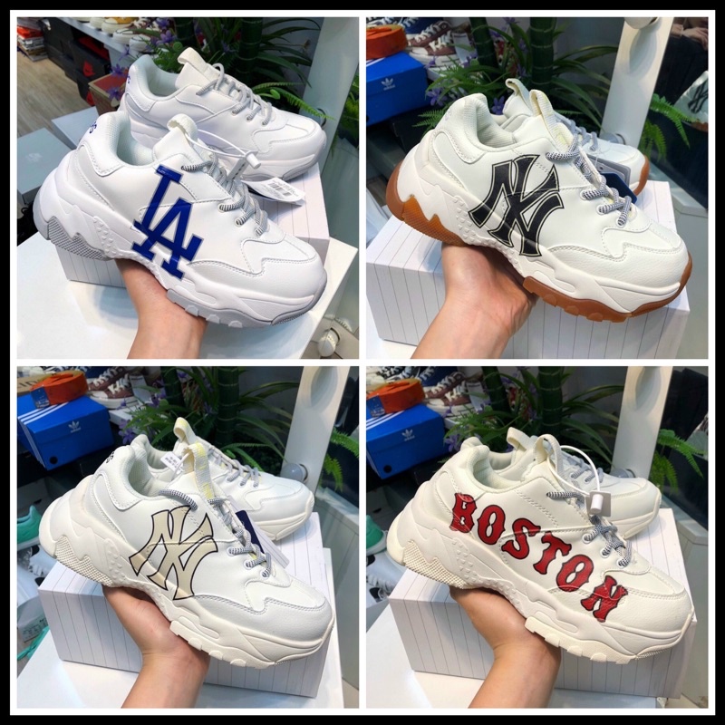 Giày thể thao sneaker ML B la,Ny đế nâu,Boston,Ny vàng (full box,full bill)