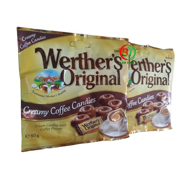 (4 vị) Kẹo Werther’s Original loại gói 80g-100g