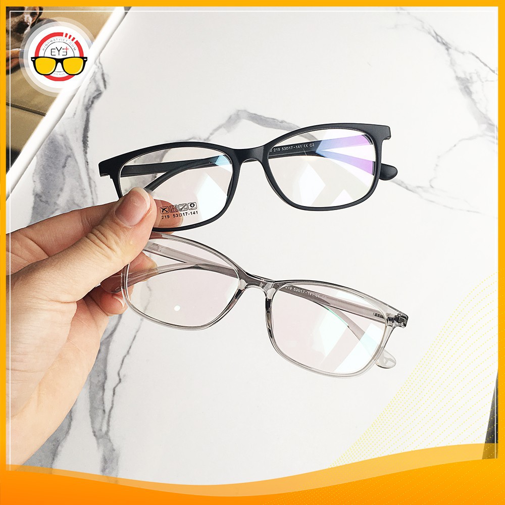 Gọng Kính Cận Nhựa Dẻo Nam/ Nữ N240 219 Vuông Vừa | BigBuy360 - bigbuy360.vn