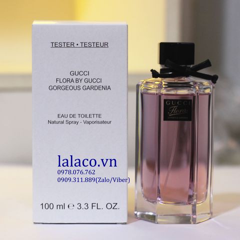 Nước hoa mini Gucci flora Gorgeous gardenia (hồng) (nữ) Authentic - Cô gái nóng bỏng