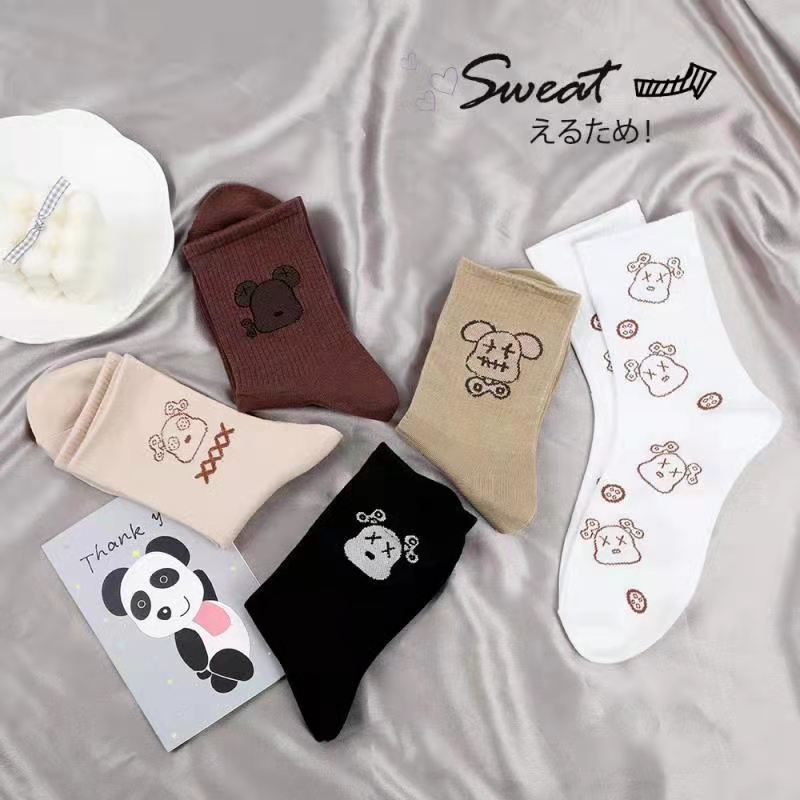 Tất vớ cổ cao phong cách hàn quốc 032 ❤️Free ship❤️ họa tiết dễ thương mít Store