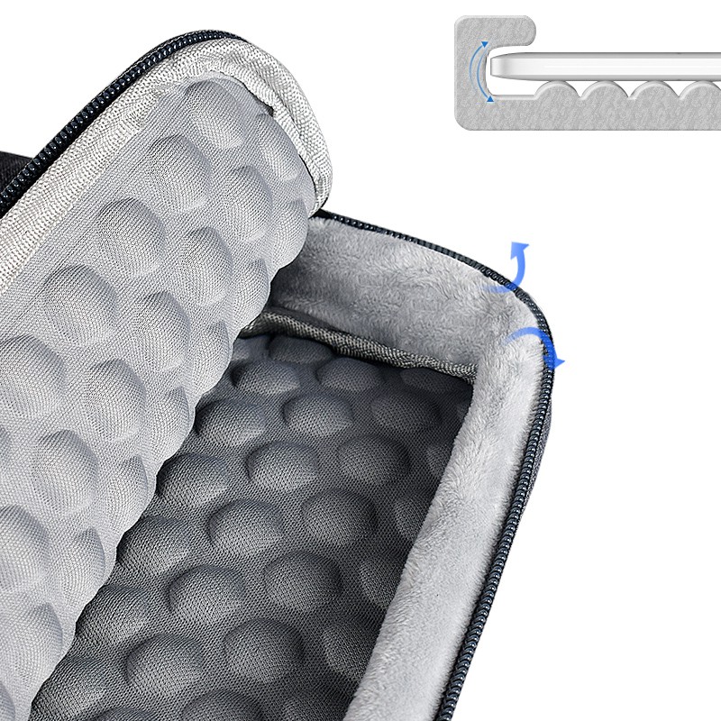 Túi đựng laptop EVERTONER chống sốc chống thấm nước chống rơi thích hợp cho Macbook Air Pro 13/14/15.6 inch