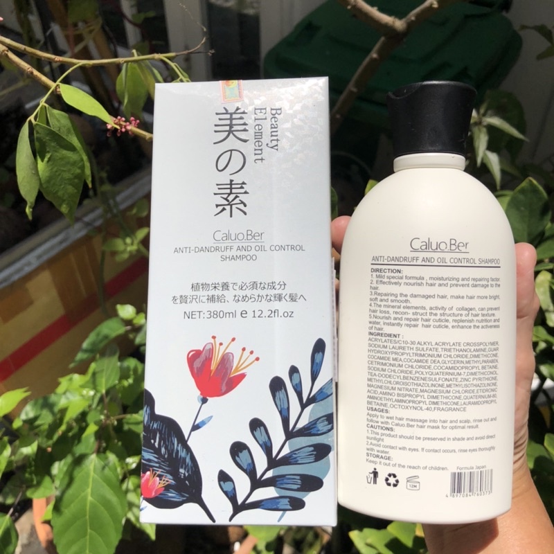 💥 Dầu gội dành cho tóc gàu nấm Caluo.Ber Anti-Dandruff Shampoo 380ml