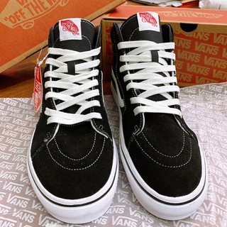 Giầy van.s sk8 đen da thật 1:1 ( full box + free ship )