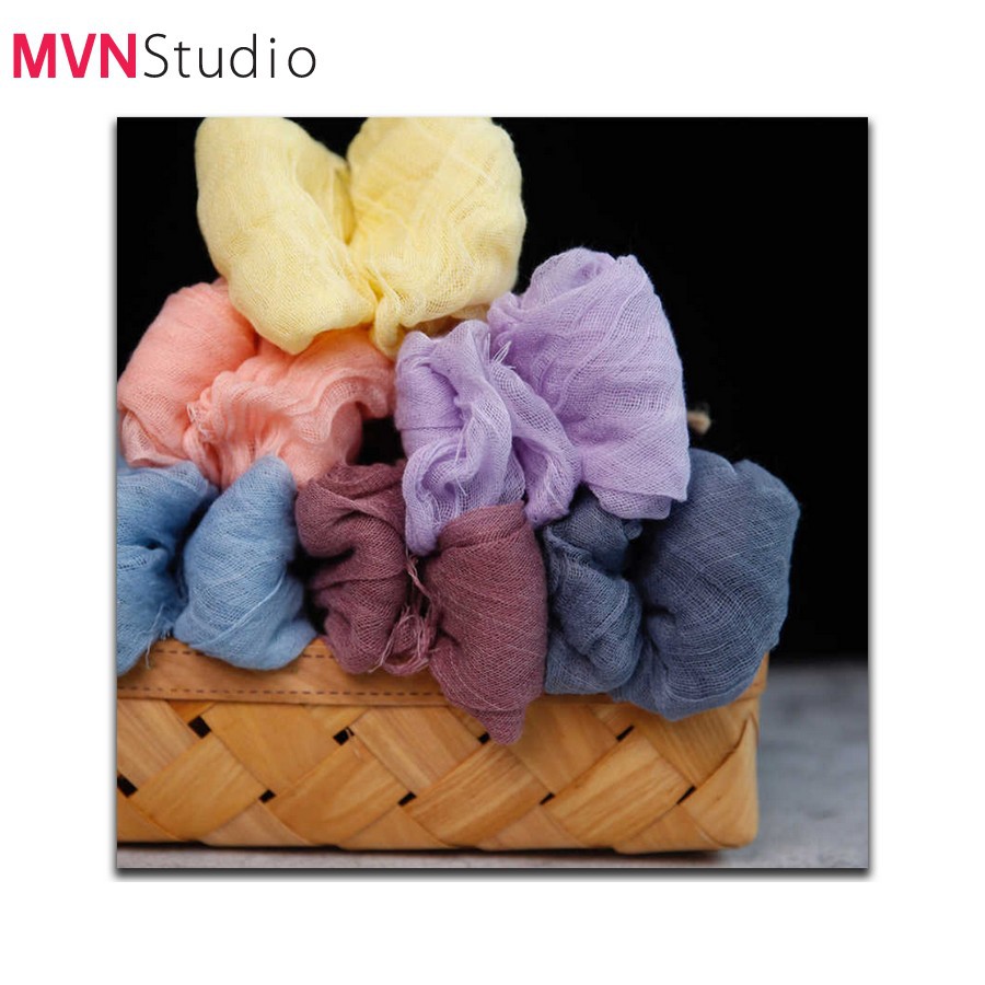 MVN Studio -  Vải voan lưới gạc mỏng phụ kiện decor chụp ảnh cực đẹp