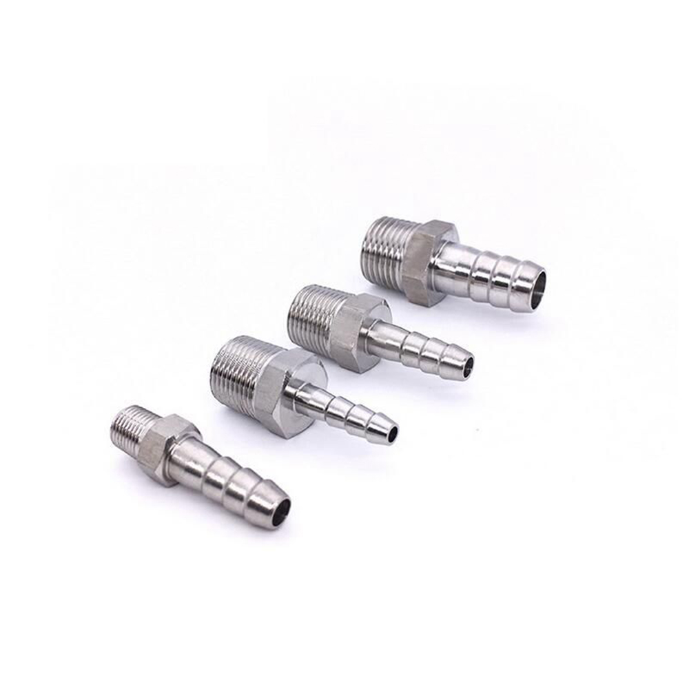 1 Đầu Nối Ống Nước 6mm Sang 20mm 1 / 2 "Bằng Thép Không Gỉ 304