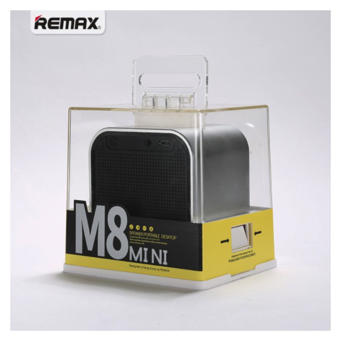 Loa Bluetooth Remax M8 cao cấp - phiên bản mini (Silver)