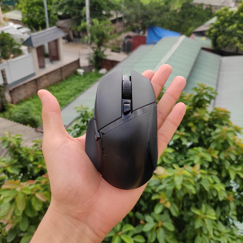 Chuột không dây Razer Basilisk X Hyperspeed - Hàng chính hãng bảo hành 12 tháng