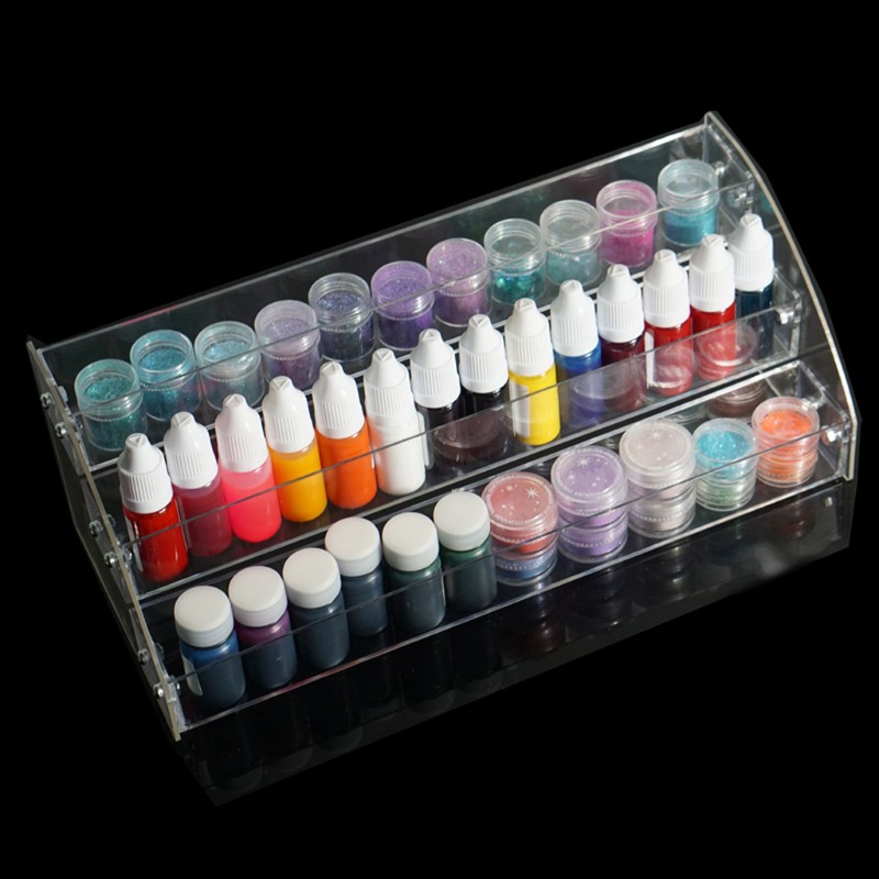 Kệ đựng son môi chất liệu acrylic thiết kế 2-7 tầng tiện dụng