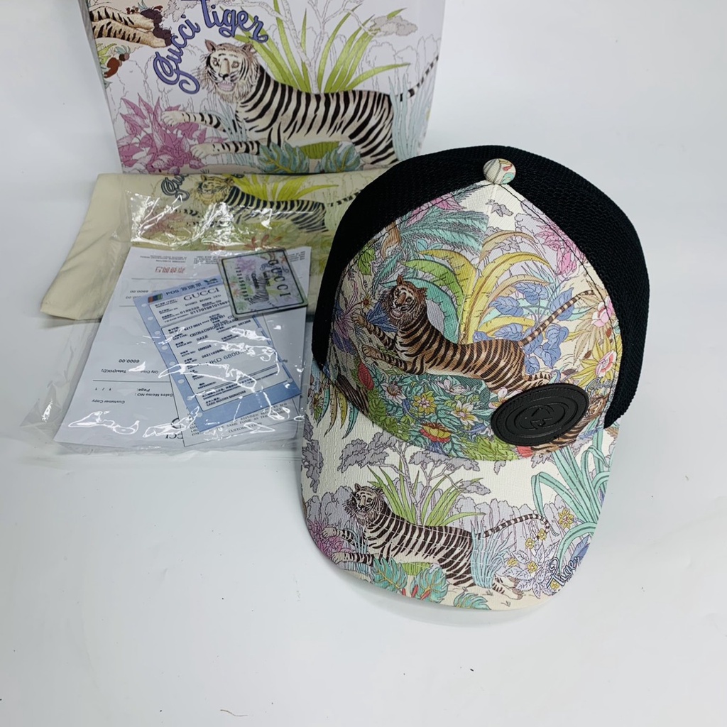 Nón kết Gc , Mũ lưỡi trai hổ lúa full box hộp cực đẹp