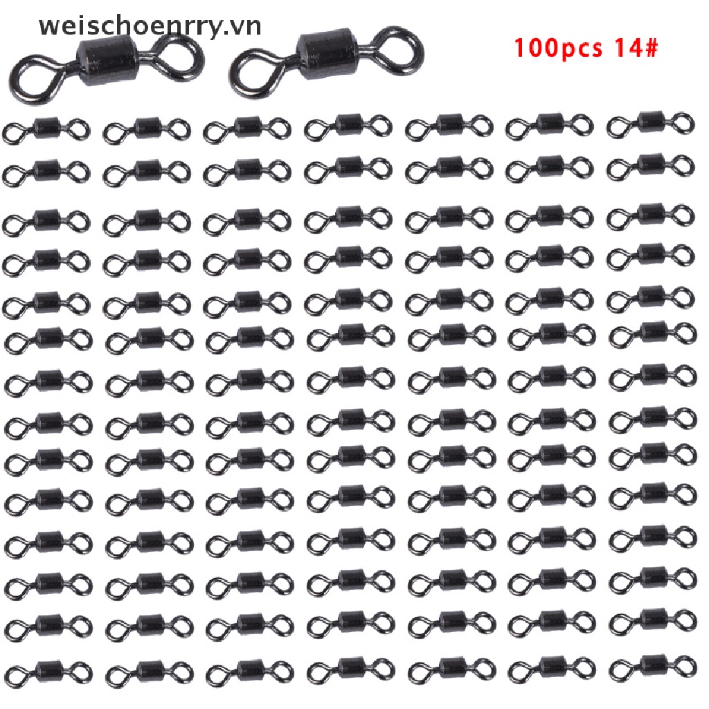 Set 50 / 100 Khuyên Nối Câu Cá Chuyên Dụng Chất Lượng Cao