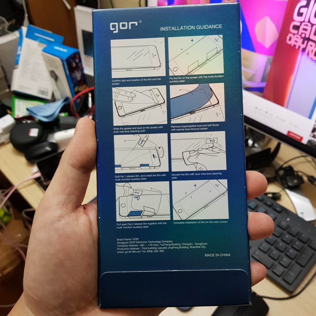 Bộ 3 miếng dán màn hình Gor cho samsung s20 ultra