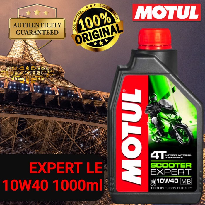 Nhớt cao cấp cho xe tay ga Motul Scooter Expert LE 10W40 1L