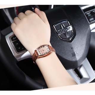Đồng hồ dây da nữ Prema  Nhật Bản  bảo hành 6 tháng( Có Hình thật)