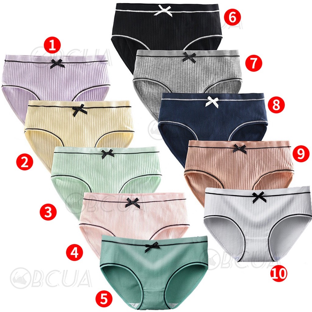 Quần Lót Cotton Màu Sắc Đơn Giản Dành Cho Nữ | BigBuy360 - bigbuy360.vn