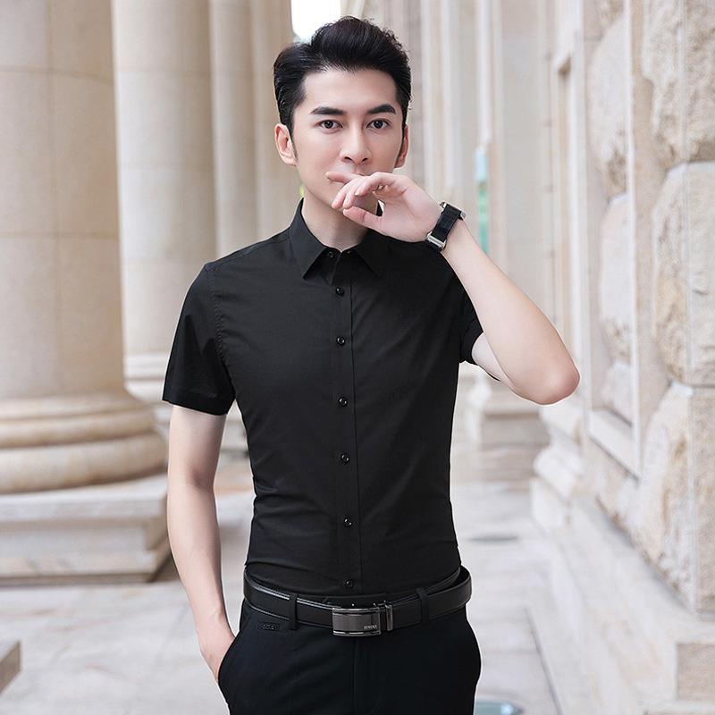 Áo Sơ Mi Ngắn Tay Mẫu Mới Năm 2021 Thời Trang Cho Nam