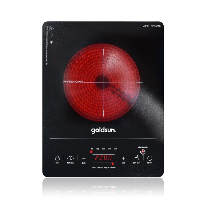 Bếp điện từ hồng ngoại GIC3501D