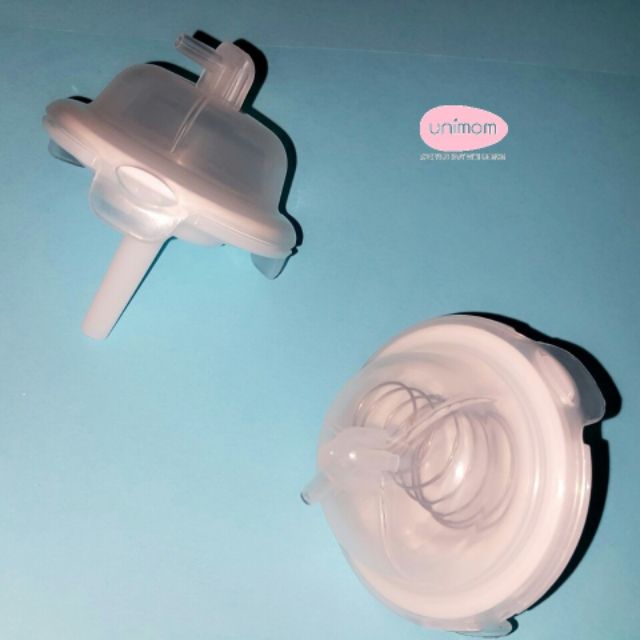 Bộ đầu nắp chụp hút phụ kiện cho máy hút sữa điện đôi Unimom ( có lò xo, không có lò xo)