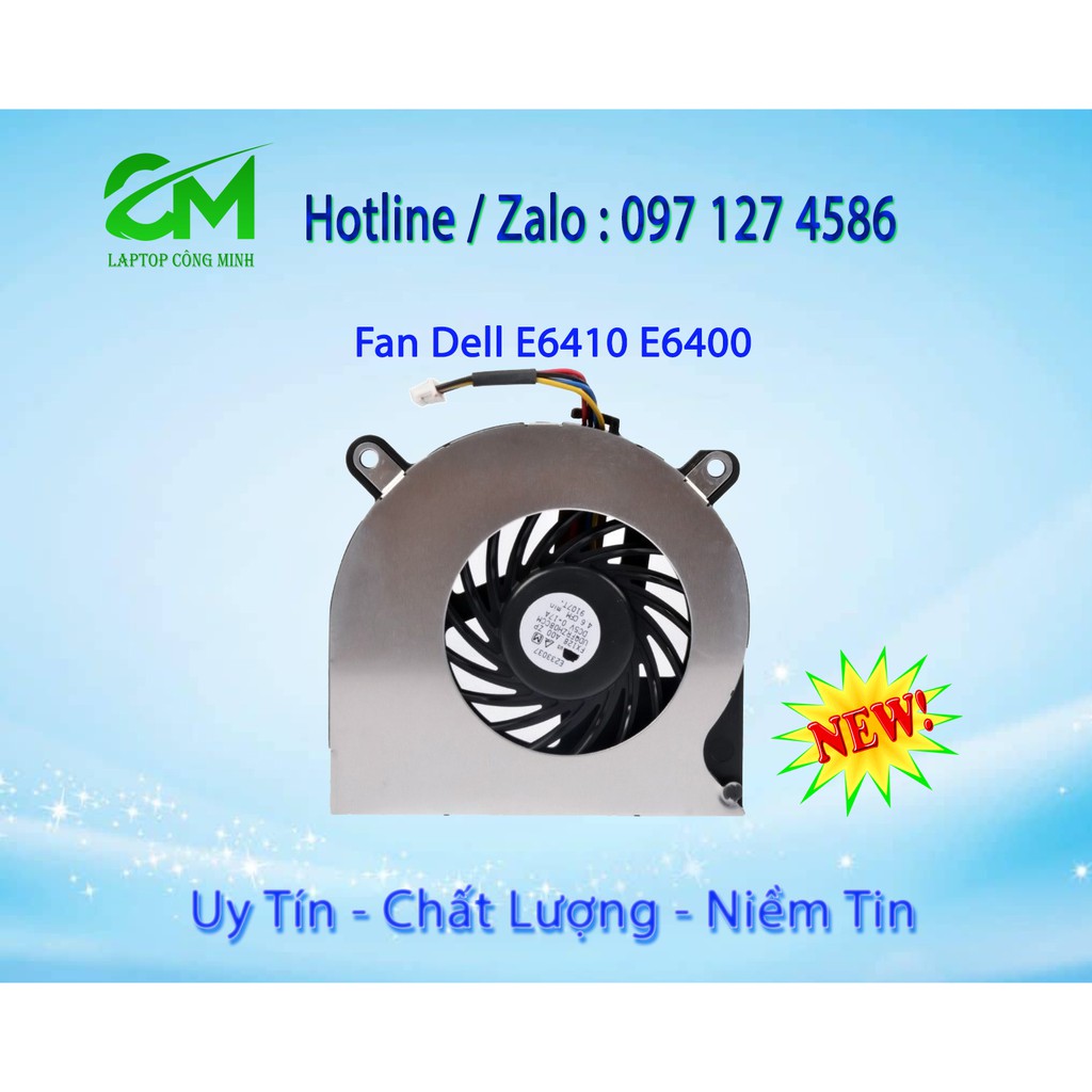 Fan Quạt Tản Nhiệt CPU Dell Latitude E6400 E6410 E6510 New