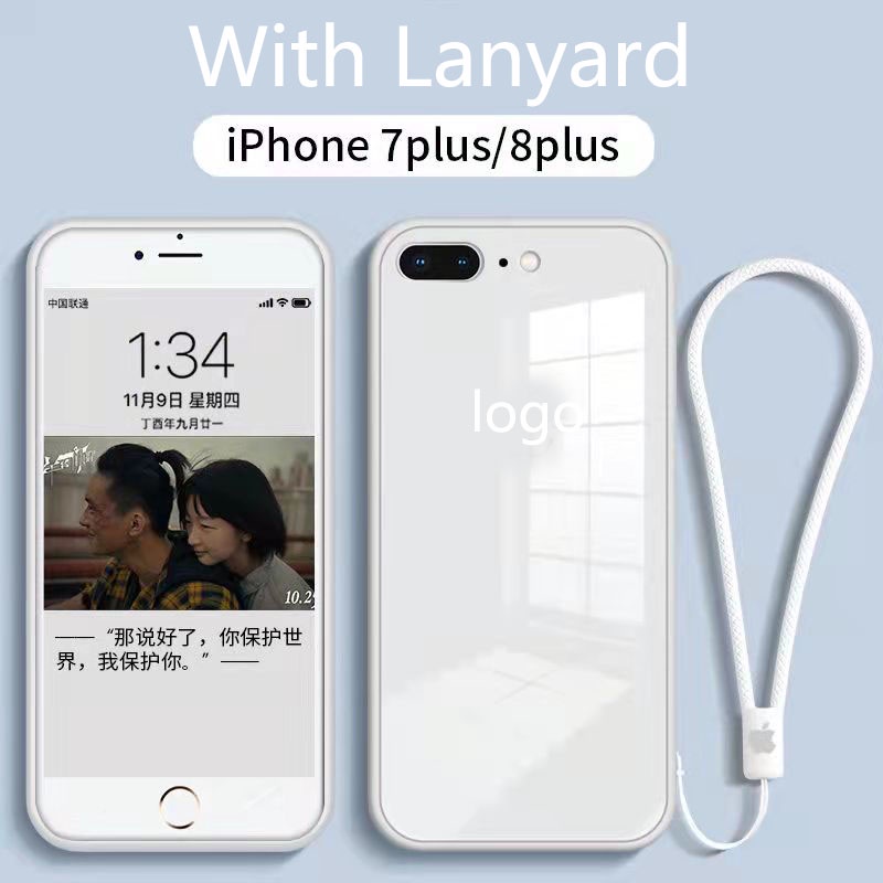 Ốp điện thoại QIANZI phối mặt kính thích hợp cho Iphone 13 11 Pro Max Xr X Xs Max Se 2020 7 8 6 6S Plus Iphone12 12 Pro