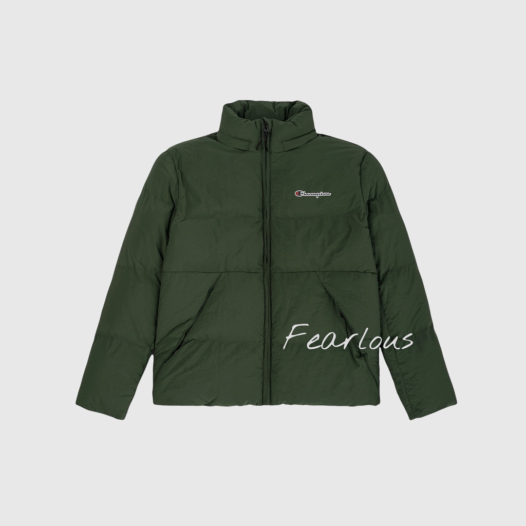 CHÍNH HÃNG | ÁO PHAO CHAMPION EUROPE PUFFER JACKET GREEN | FEARLOUS.VN