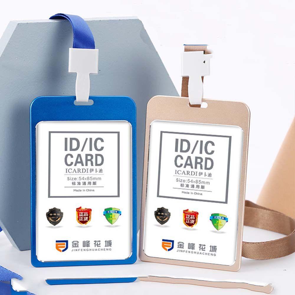 Dây Đeo Thẻ ID Bằng Hợp Kim Nhôm Tiện Dụng