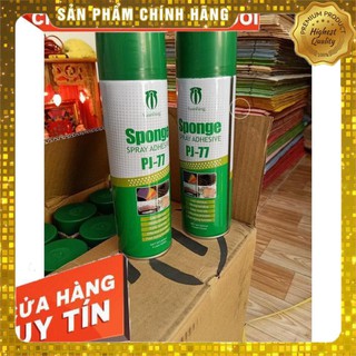 Combo 2 Chai Keo Dán Tường Đa Năng, Keo Xịt, Keo Phun Cho Xốp, Decan, Sàn Nhựa.