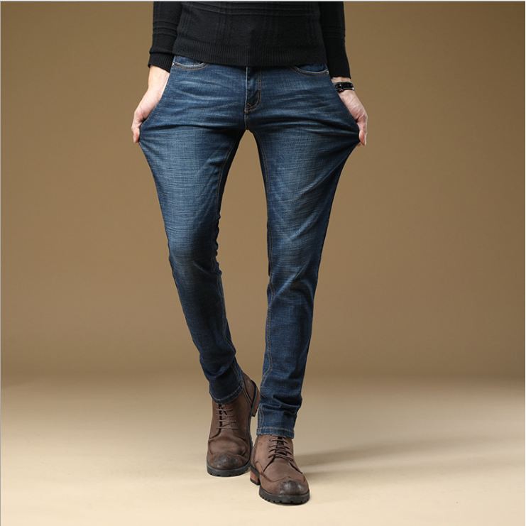 Quần jean nam dài trơn ♻️FREESHIP♻️ 3 màu chuẩn đẹp chất vãi co giãn hàng VNXK | BigBuy360 - bigbuy360.vn