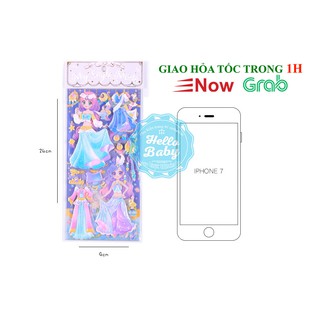 Hình dán Sticker 2 lớp dập nổi 3D xốp