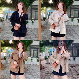 Set 3 món áo vest kèm chân váy chữ a