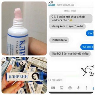 Kem Sẹo Klirvin Nga (tuýp 25g)