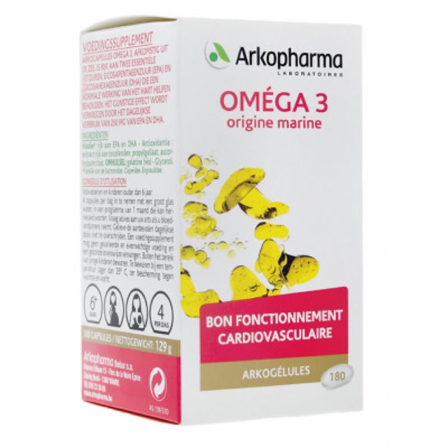 Viên uống bổ sung omega 3 của Pháp