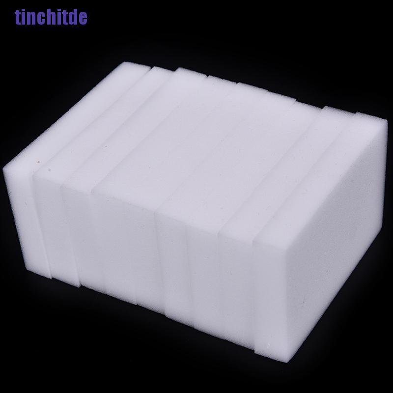 [Tinchitde] Melamine Foam Magic Sponge Eraser Multi-Functional Home Cleaning Cleaner Pad [Tin]