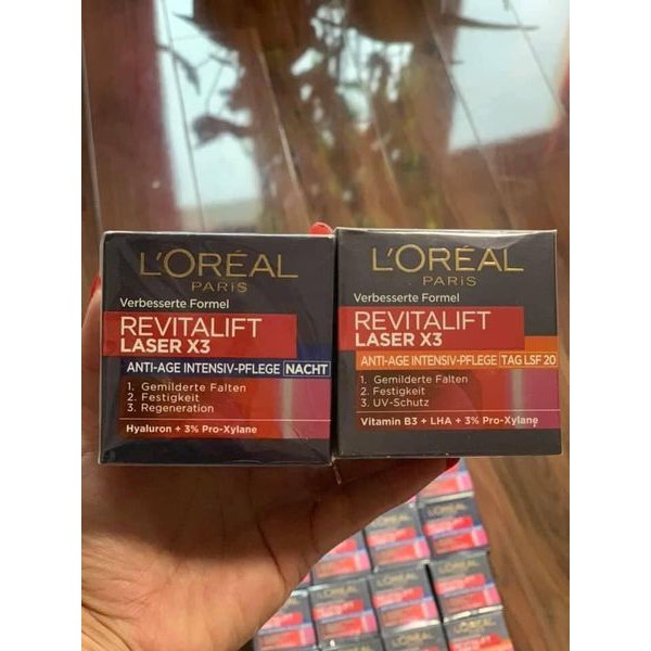 Kem dưỡng da Loreal Revitalift Laser X3