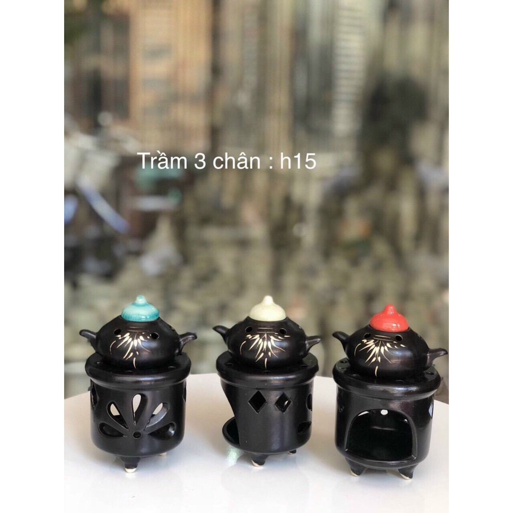 Đế đốt tinh dầu , đèn tinh dầu các loại dùng nến gốm sứ men cao cấp