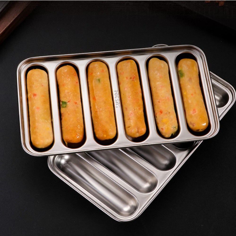 Epoch Khuôn Làm Xúc Xích Chịu Nhiệt Độ Cao Bằng Thép Không Gỉ Tiện Dụng Diy