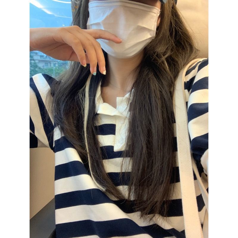 Jiashucheng Đầm Tay Phồng Họa Tiết Kẻ Sọc Phong Cách Hàn Quốc Thời Trang Mùa Hè Mới Cho Nữ