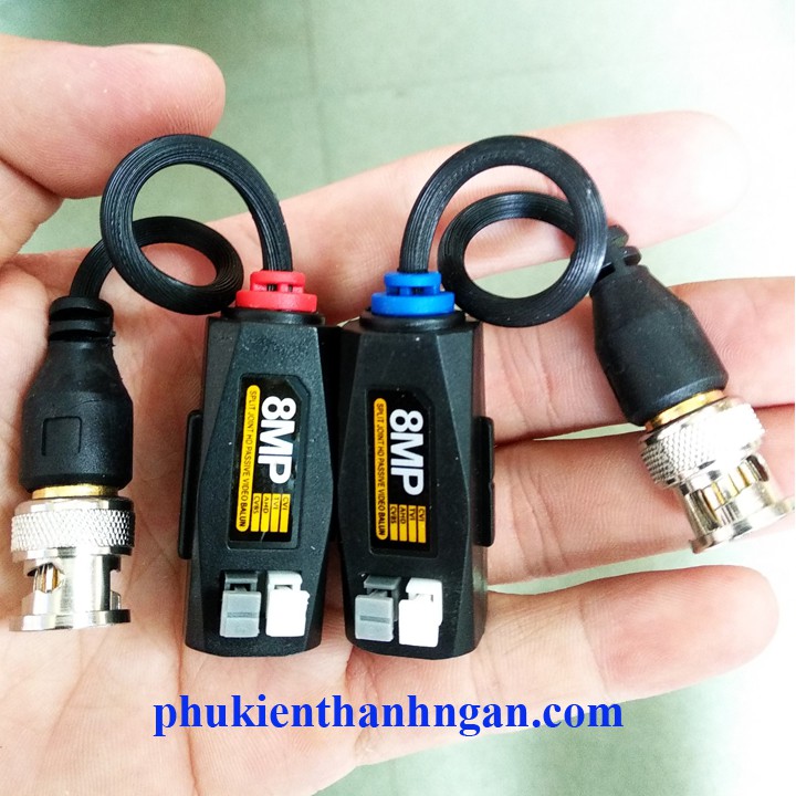 Balun 5.0Mp đi dây 600m vit GÀI BDV-05  - video balun 5.0Mp - balun 5.0mp - BALUN 5.0mp vít gài