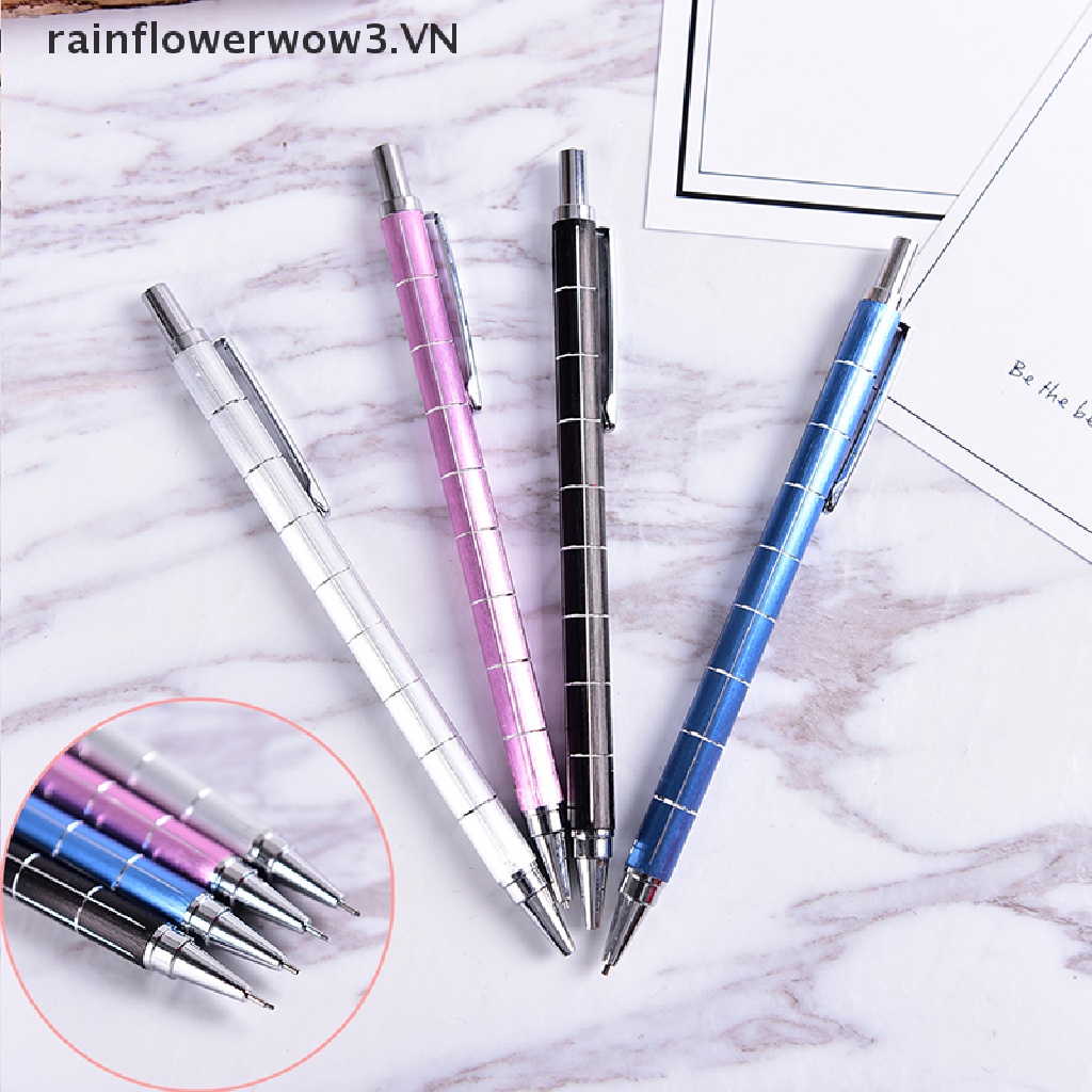 Bút Chì Vẽ Cơ Tự Động 0.5mm Bằng Kim Loại Chuyên Dụng Cho Trường Học