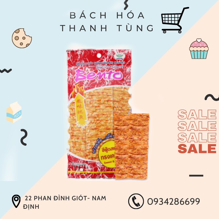 Dây mực Bento Thái Lan 13 gói (6gr/ gói) | BigBuy360 - bigbuy360.vn