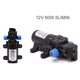 Máy bơm mini đa năng 12V/60W tặng kèm adapter-BQ93