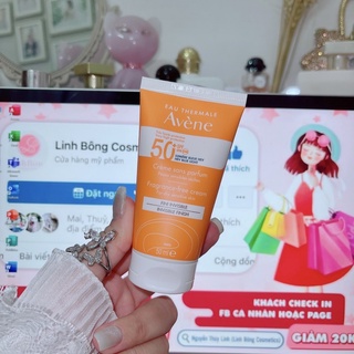 KEM CHỐNG NẮNG PHÁP AVENE 50ML